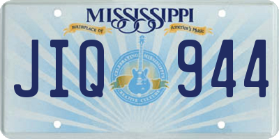 MS license plate JIQ944