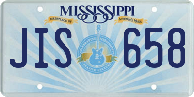 MS license plate JIS658