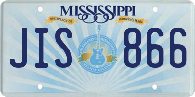 MS license plate JIS866