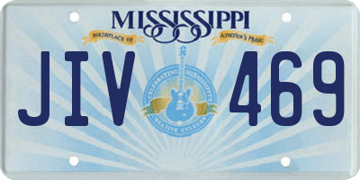 MS license plate JIV469