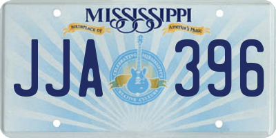 MS license plate JJA396