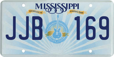 MS license plate JJB169