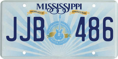 MS license plate JJB486