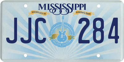 MS license plate JJC284