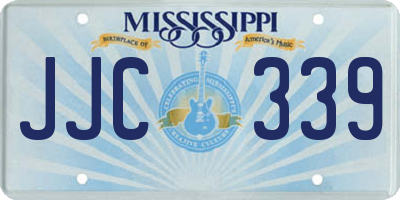 MS license plate JJC339