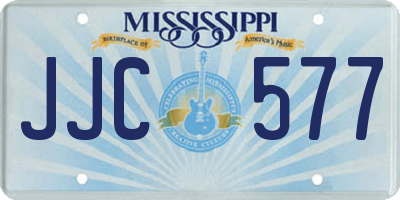 MS license plate JJC577
