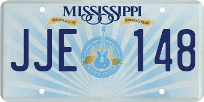MS license plate JJE148