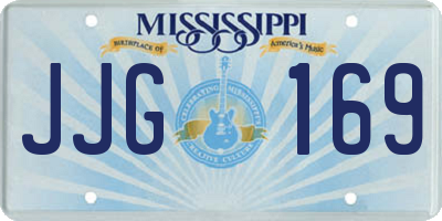 MS license plate JJG169