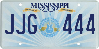 MS license plate JJG444