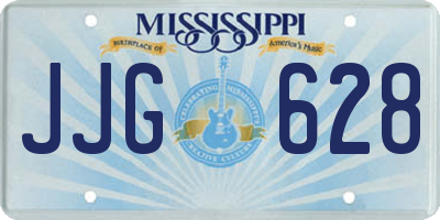 MS license plate JJG628
