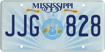 MS license plate JJG828