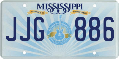 MS license plate JJG886