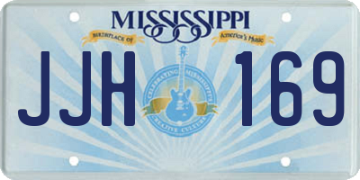 MS license plate JJH169