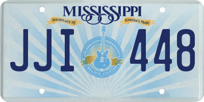 MS license plate JJI448