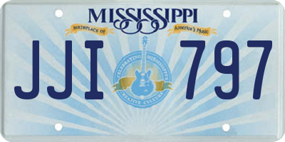 MS license plate JJI797