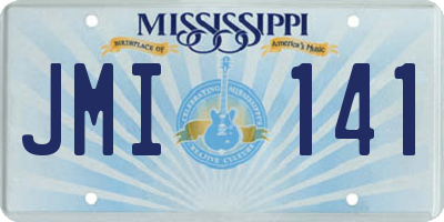 MS license plate JMI141