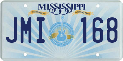 MS license plate JMI168