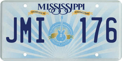 MS license plate JMI176