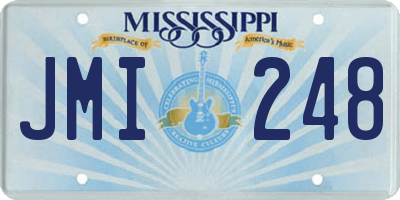MS license plate JMI248