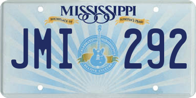 MS license plate JMI292