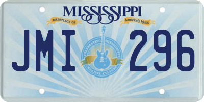 MS license plate JMI296