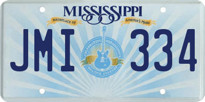 MS license plate JMI334