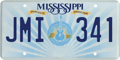 MS license plate JMI341