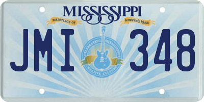 MS license plate JMI348