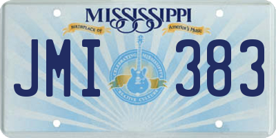 MS license plate JMI383