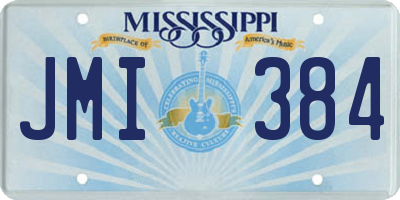 MS license plate JMI384