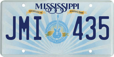 MS license plate JMI435