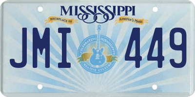 MS license plate JMI449