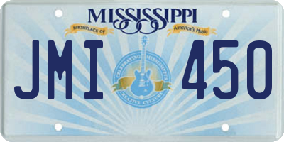 MS license plate JMI450
