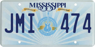 MS license plate JMI474