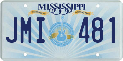 MS license plate JMI481