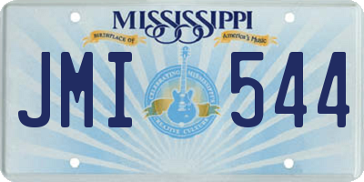 MS license plate JMI544