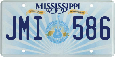 MS license plate JMI586