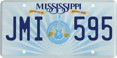 MS license plate JMI595