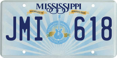 MS license plate JMI618