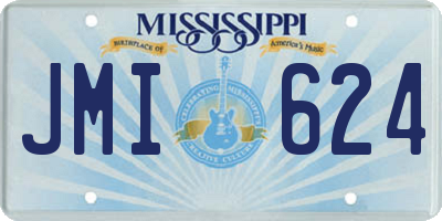 MS license plate JMI624