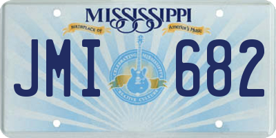MS license plate JMI682