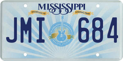 MS license plate JMI684