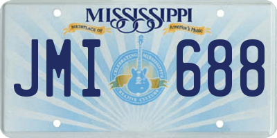 MS license plate JMI688