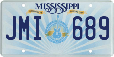 MS license plate JMI689