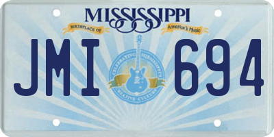 MS license plate JMI694