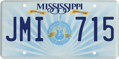 MS license plate JMI715