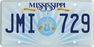 MS license plate JMI729