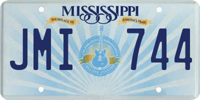 MS license plate JMI744