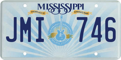 MS license plate JMI746