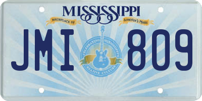 MS license plate JMI809